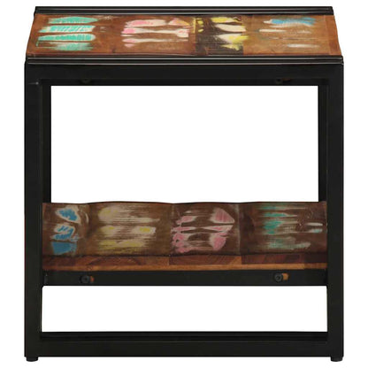 vidaXL Couchtisch 40 x 40 x 38 cm Massives upgecyceltes Holz