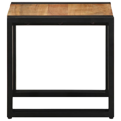 vidaXL Table basse marron 40 x 40 x 38 cm bois d'acacia massif