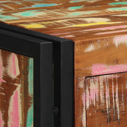 vidaXL Nachttisch 40 x 40 x 59 cm Massives upgecyceltes Holz
