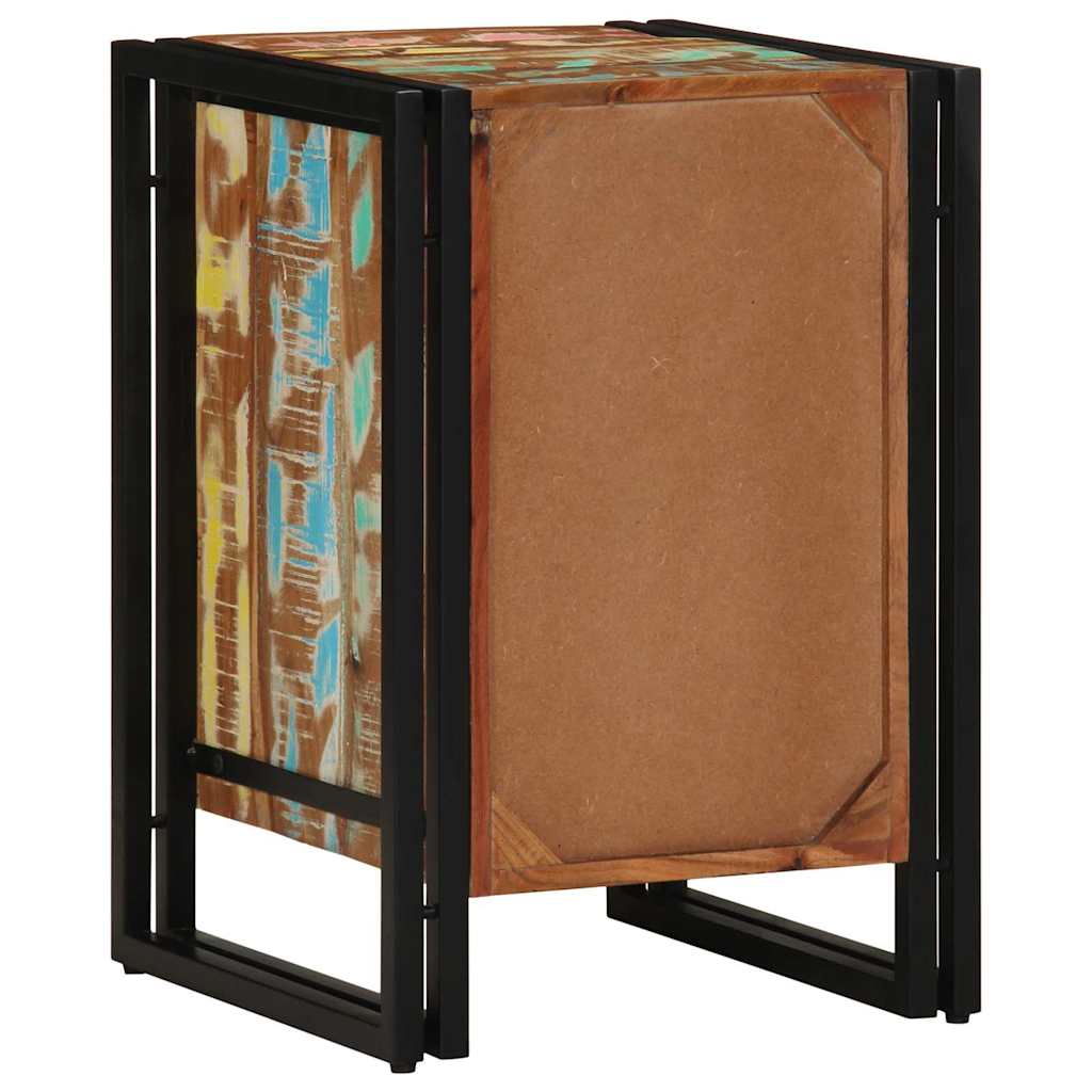 vidaXL Nachttisch 40 x 40 x 59 cm Massives upgecyceltes Holz