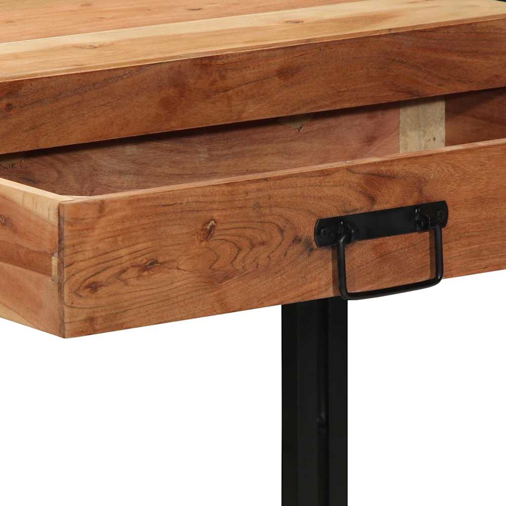vidaXL Konsolentisch Braun 120 x 33 x 75 cm Massivholz Akazie