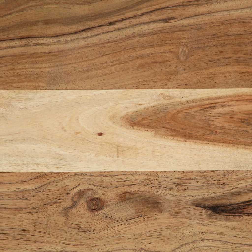 vidaXL Konsolentisch Braun 120 x 33 x 75 cm Massivholz Akazie
