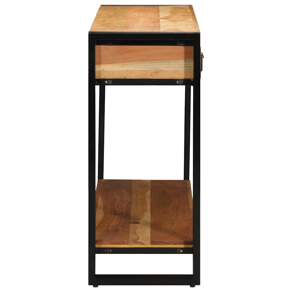 vidaXL Konsolentisch Braun 120 x 33 x 75 cm Massivholz Akazie
