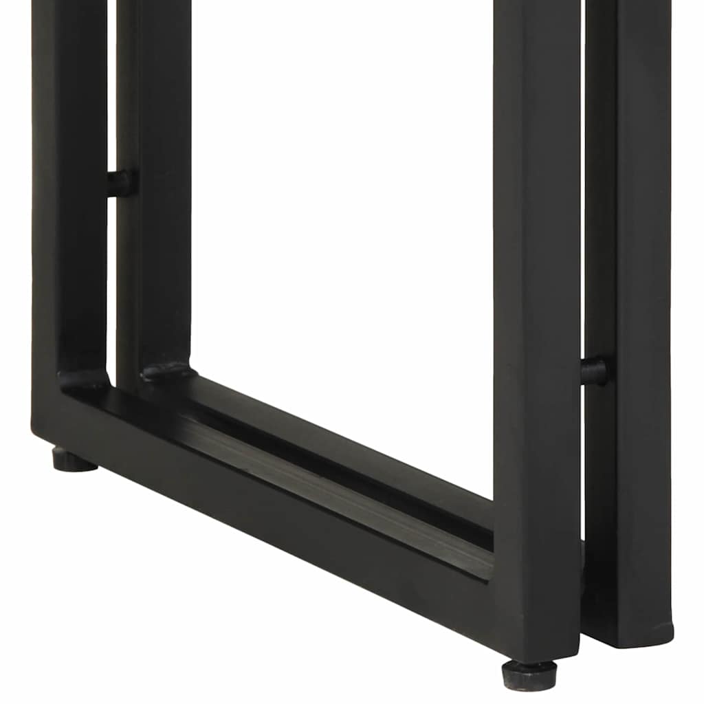 vidaXL Konsolentisch Braun 120 x 33 x 75 cm Massivholz Akazie