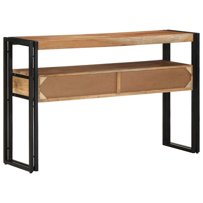 vidaXL Konsolentisch Braun 120 x 33 x 75 cm Massivholz Akazie