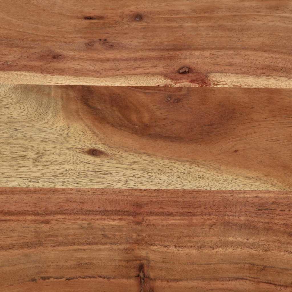 vidaXL Konsolentisch Braun 120 x 33 x 75 cm Massivholz Akazie