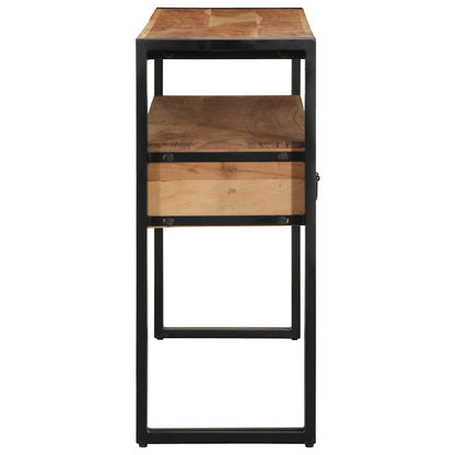 vidaXL Konsolentisch Braun 120 x 33 x 75 cm Massivholz Akazie
