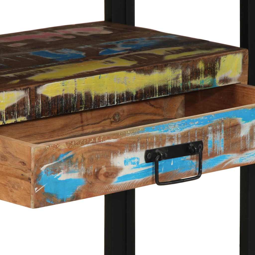 vidaXL Table console 120 x 33 x 75 cm Bois massif de récupération