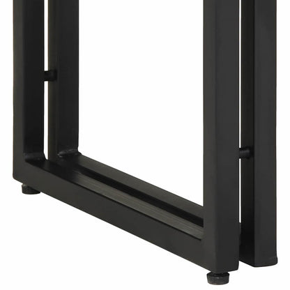 vidaXL Table console 120 x 33 x 75 cm Bois massif de récupération
