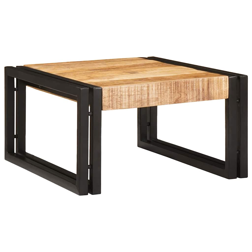 vidaXL Badregal Braun 40 x 50 x 23 cm Massives rohes Mangoholz