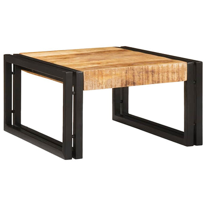 vidaXL Badregal Braun 40 x 50 x 23 cm Massives rohes Mangoholz