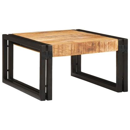 vidaXL Badregal Braun 40 x 50 x 23 cm Massives rohes Mangoholz