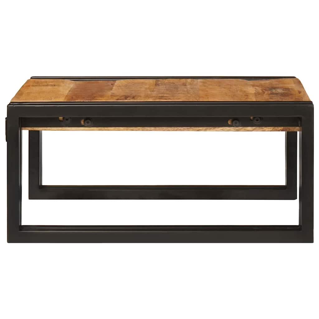 vidaXL Badregal Braun 40 x 50 x 23 cm Massives rohes Mangoholz