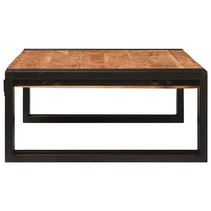 vidaXL Badregal mit Regal Braun 65 x 50 x 23 cm Massivholz Akazie