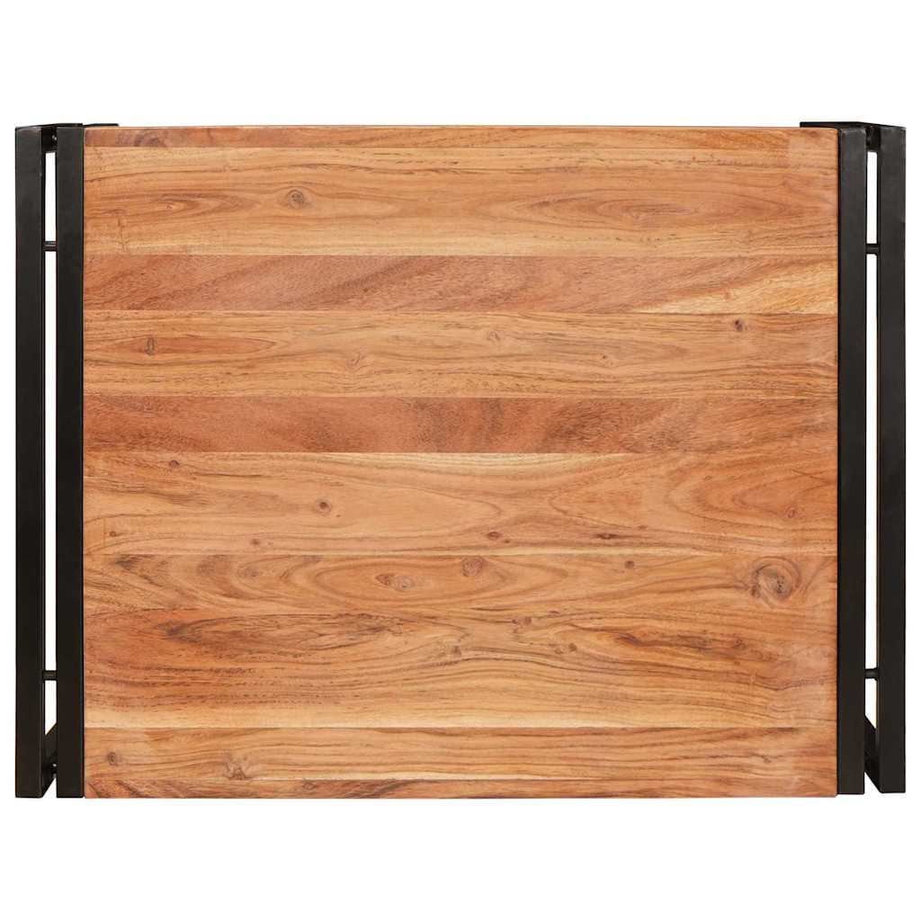 vidaXL Badregal mit Regal Braun 65 x 50 x 23 cm Massivholz Akazie