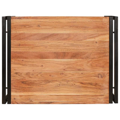vidaXL Badregal mit Regal Braun 65 x 50 x 23 cm Massivholz Akazie