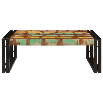 vidaXL Badregal mit Regal Mehrfarbig 65 x 50 x 23 cm Massives Altholz
