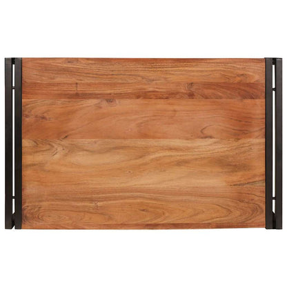 vidaXL Badregal mit Regal Braun 80 x 50 x 23 cm Massivholz Akazie