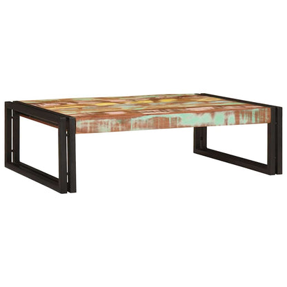vidaXL Badregal mit Regal Mehrfarbig 80 x 50 x 23 cm Massives Altholz