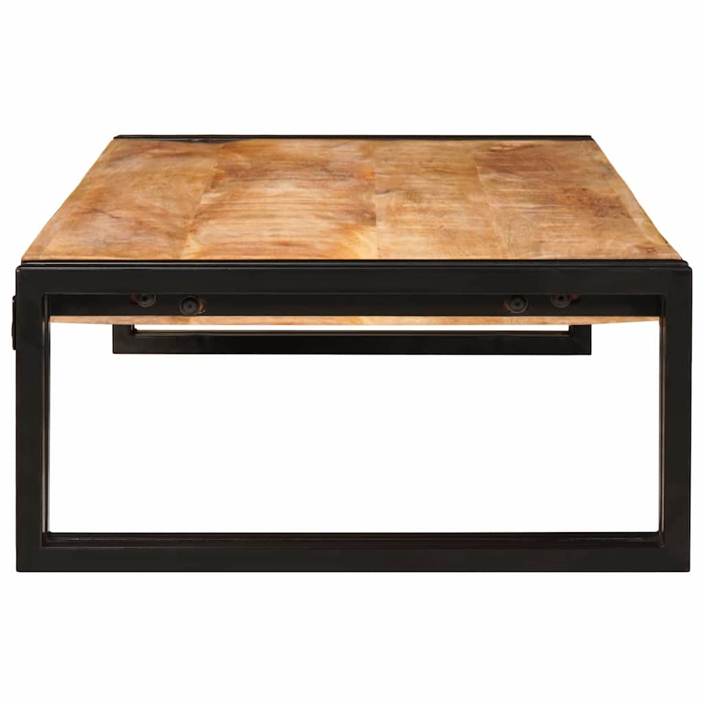 vidaXL Badregal Braun 100 x 50 x 23 cm Massives rohes Mangoholz