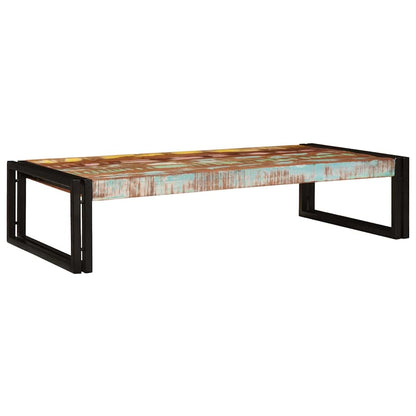 vidaXL Badregal mit Regal Mehrfarbig 100 x 50 x 23 cm Massives Altholz
