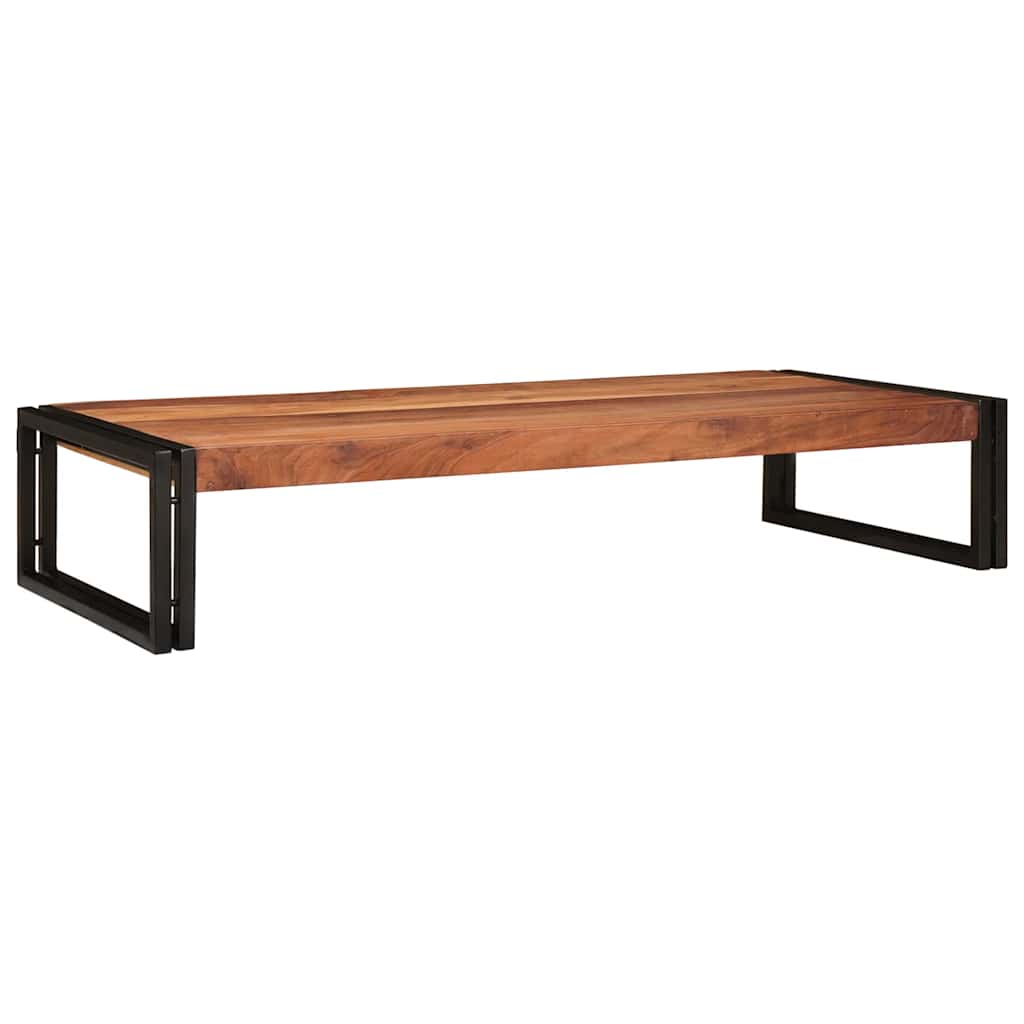 vidaXL Badregal mit Regal Braun 120 x 50 x 23 cm Massivholz Akazie