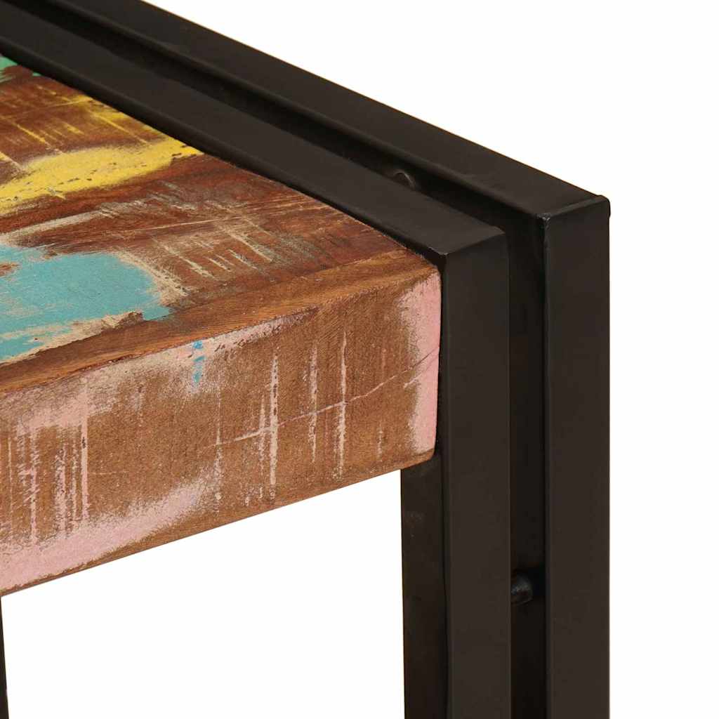 Waschtischunterschrank Mehrfarbig Massives upgecyceltes Holz