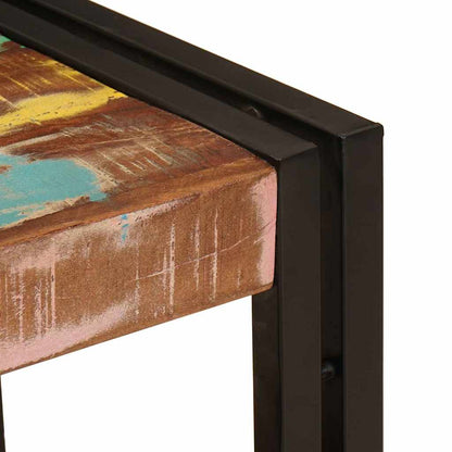 Waschtischunterschrank Mehrfarbig Massives upgecyceltes Holz