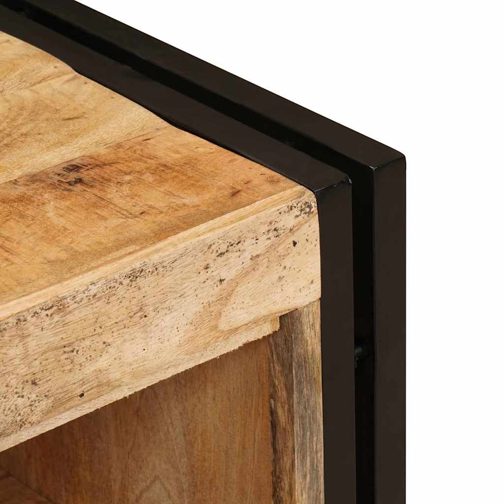 vidaXL Waschbeckenunterschrank Braun 71 x 33 x 58 cm Massivholz Mango