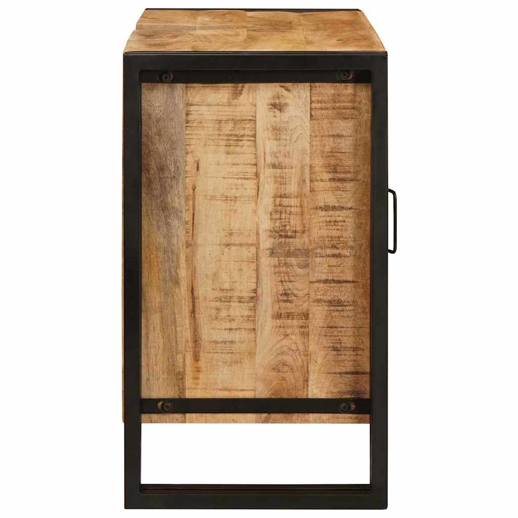 vidaXL Waschbeckenunterschrank Braun 71 x 33 x 58 cm Massivholz Mango