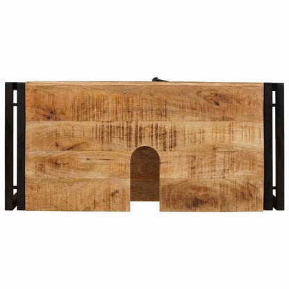 vidaXL Waschbeckenunterschrank Braun 71 x 33 x 58 cm Massivholz Mango