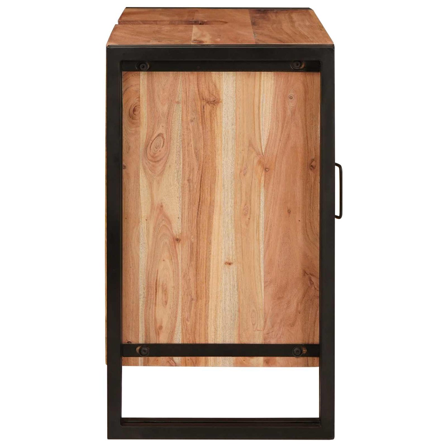 vidaXL Waschbeckenunterschrank Braun 71 x 33 x 58 cm Massivholz Akazie