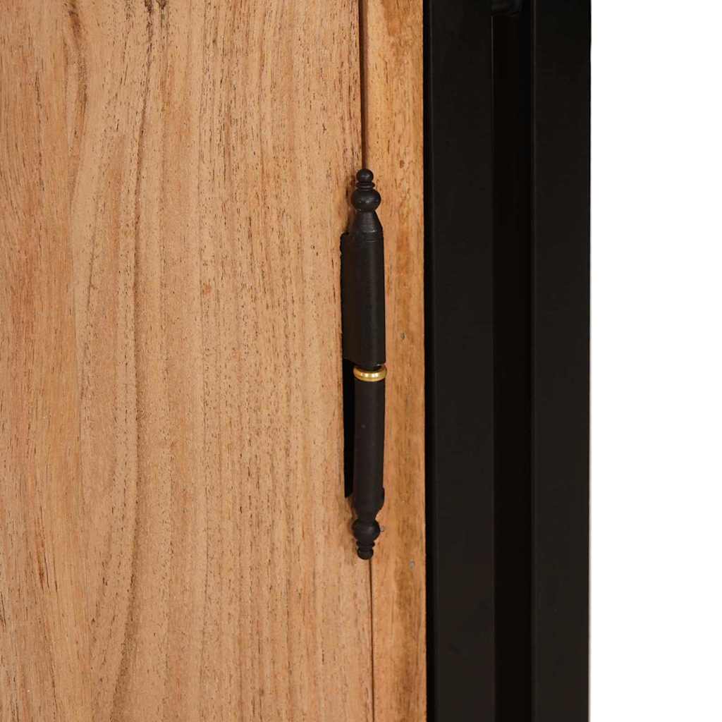 Nachttisch Braun 66 x 35 x 76 cm Massivholz Akazie