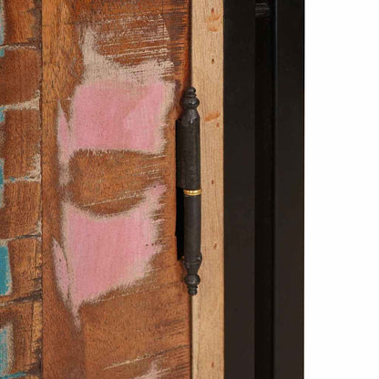 Nachttisch Mehrfarbig 66 x 35 x 76 cm Massives Altholz