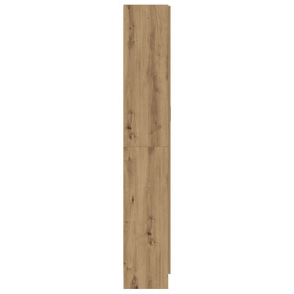 vidaXL Vaisselier chêne artisan 82,5x30,5x185 cm bois d'ingénierie