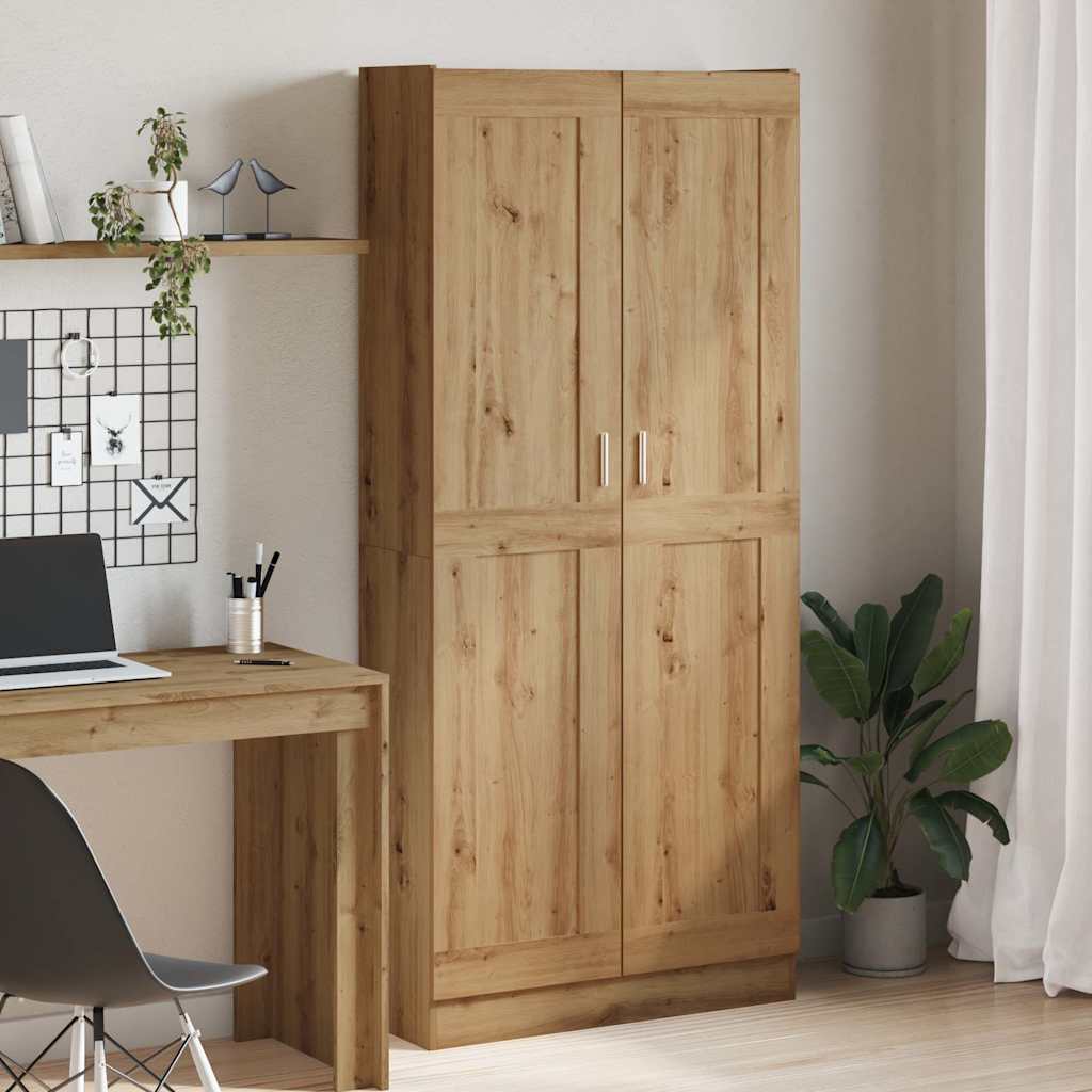Highboard Artisan-Eiche 82,5x30,5x185 cm Holzwerkstoff