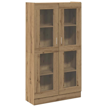 vidaXL Bahut chêne artisan 82,5 x 30,5 x 150 cm bois d'ingénierie