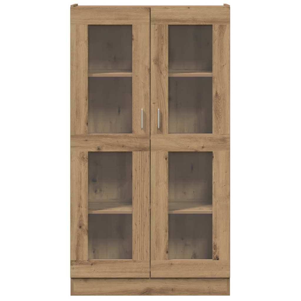 vidaXL Bahut chêne artisan 82,5 x 30,5 x 150 cm bois d'ingénierie