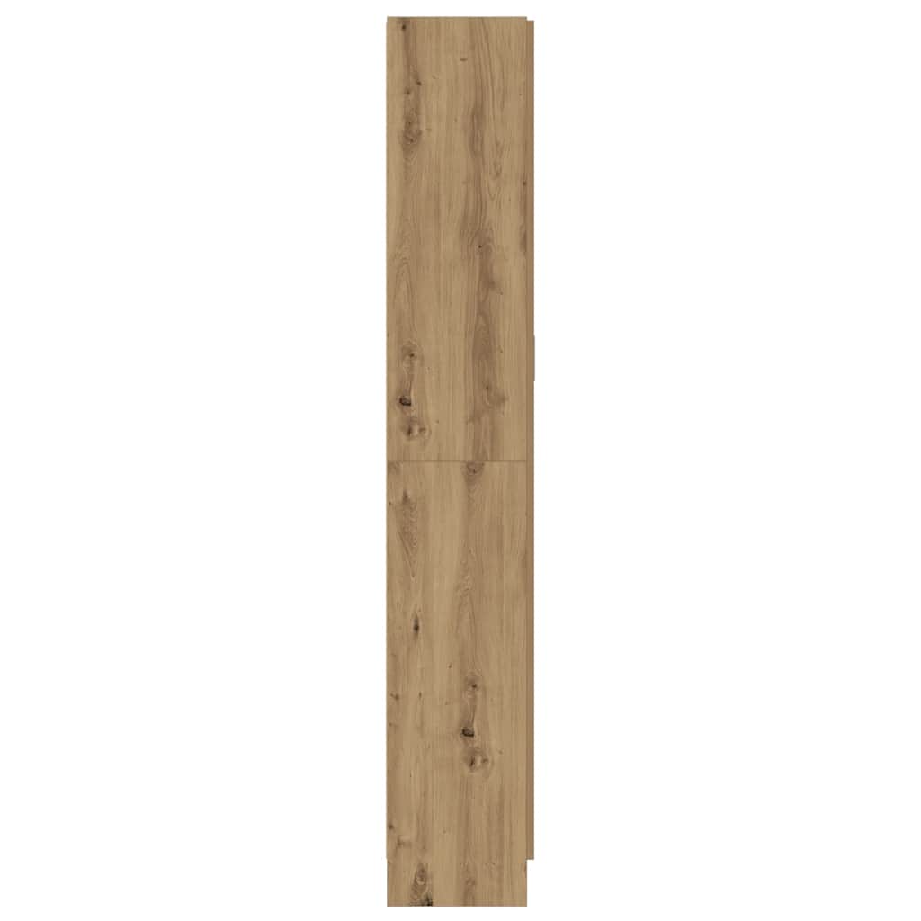 vidaXL Highboard Chêne Artisan 82,5x30,5x185 cm Bois d'ingénierie