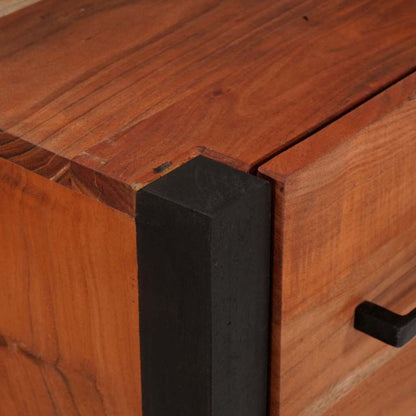 Sideboard 3 pcs Braun 110 x 30 x 75 cm Massivholz Akazie