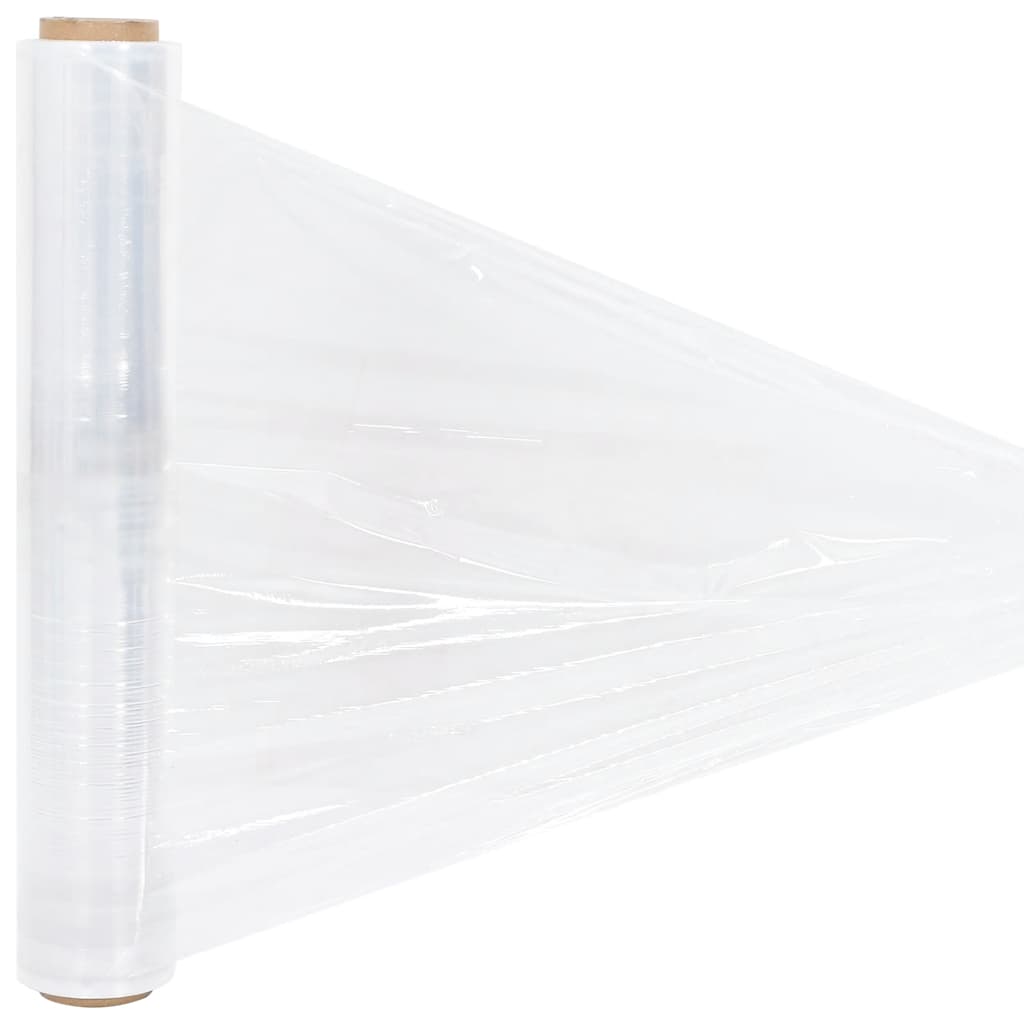 Stretchfolie 2 Stk. Transparent 23 μm 50 cm x 300 m