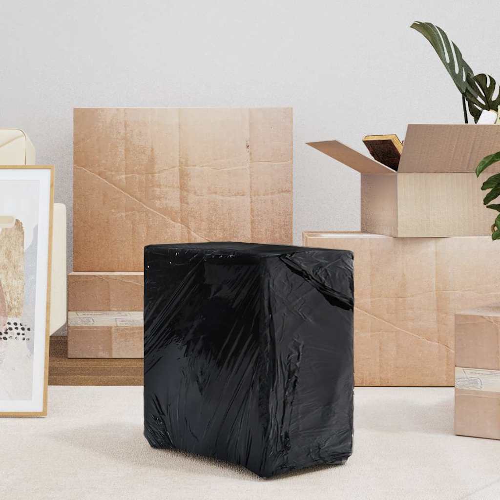 Stretchfolie 6 Stk. Schwarz 30 μm 50 cm x 150 m