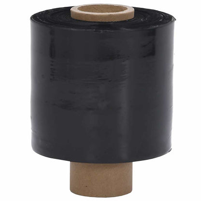 Stretchfolien 10 Stk. Schwarz 23 μm 10 cm x 300 m
