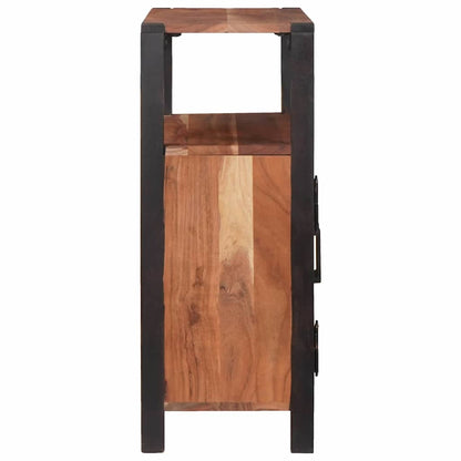 Sideboard Braun 70 x 30 x 75 cm Massivholz Akazie