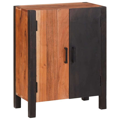 vidaXL Sideboard Braun 55 x 30 x 75 cm Massivholz Akazie