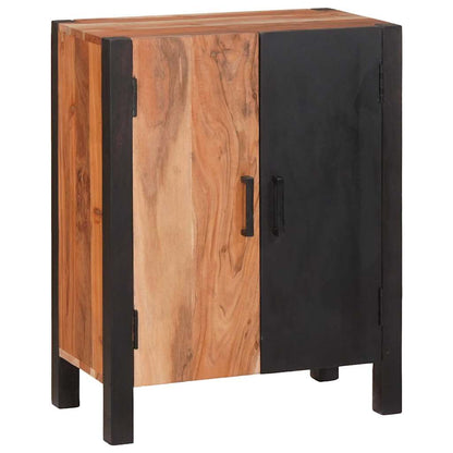 vidaXL Sideboard Braun 55 x 30 x 75 cm Massivholz Akazie