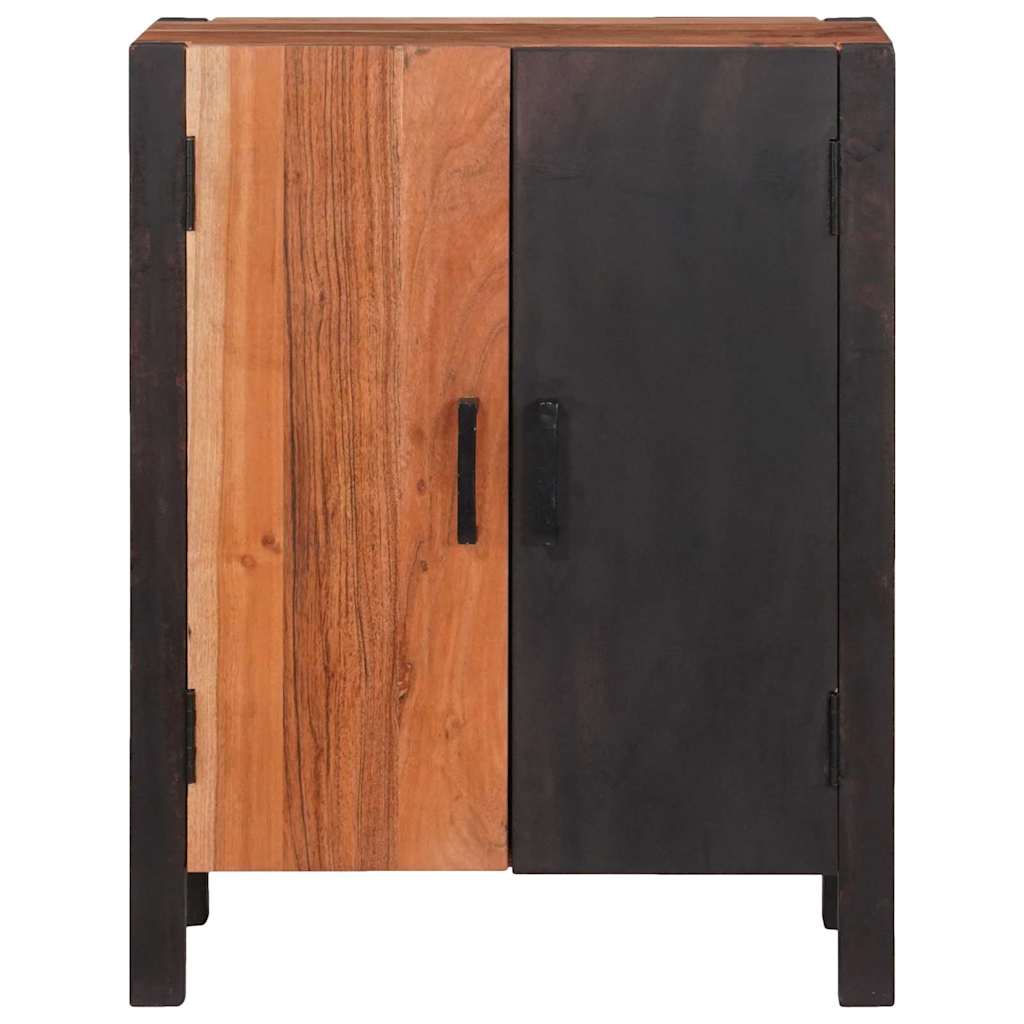 vidaXL Sideboard Braun 55 x 30 x 75 cm Massivholz Akazie
