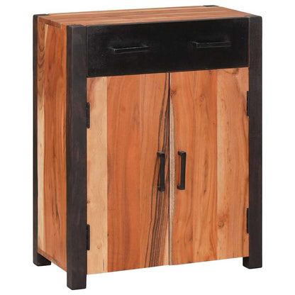 vidaXL Sideboard Braun 55 x 30 x 75 cm Massivholz Akazie