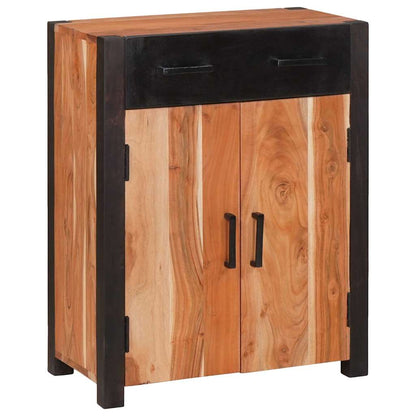 vidaXL Sideboard Braun 55 x 30 x 75 cm Massivholz Akazie