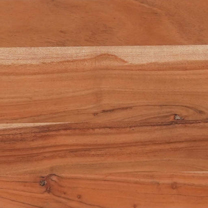 vidaXL Meuble TV avec étagère Marron 110 x 30 x 40 cm Bois d'acacia massif